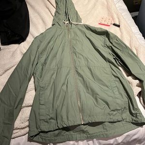 Military green forever 21 zip up